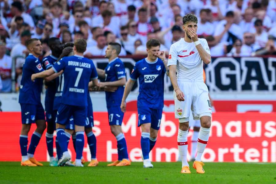 VFB Stuttgart muss nach 1:1 gegen Hoffenheim in die Relegation