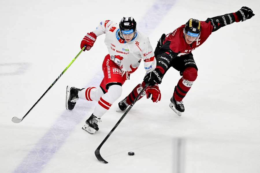 Miroslav Forman nebyl spokojený s prvními dvěma třetinami v duelu s Olomoucí.