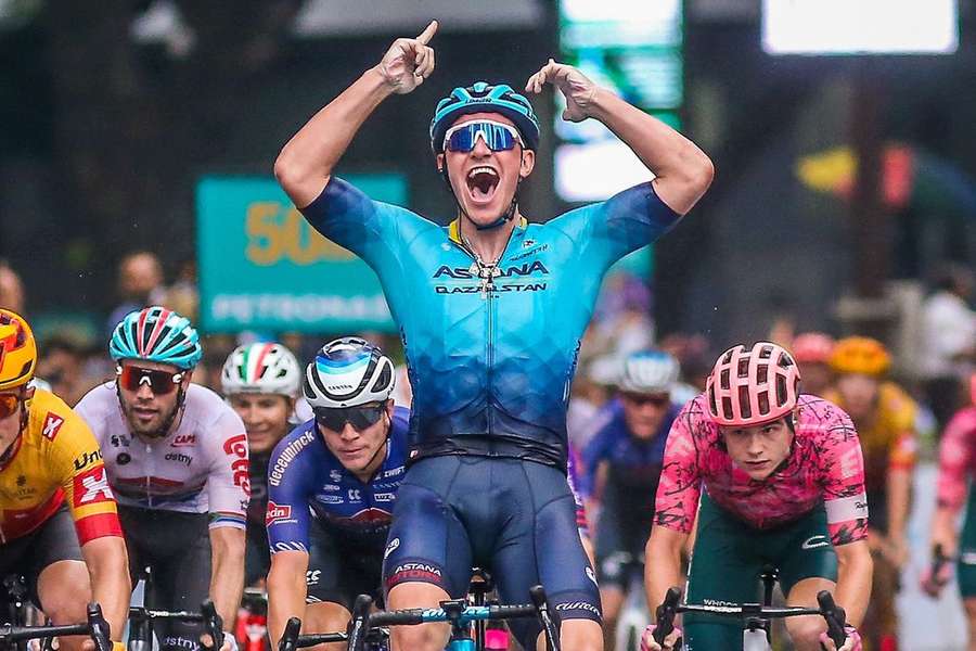 Gleb Syritsa, ciclista russo da Astana