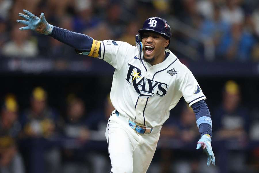 Chandler Simpson of the Tampa Bay Rays Chandler Simpson of the Tampa Bay Rays