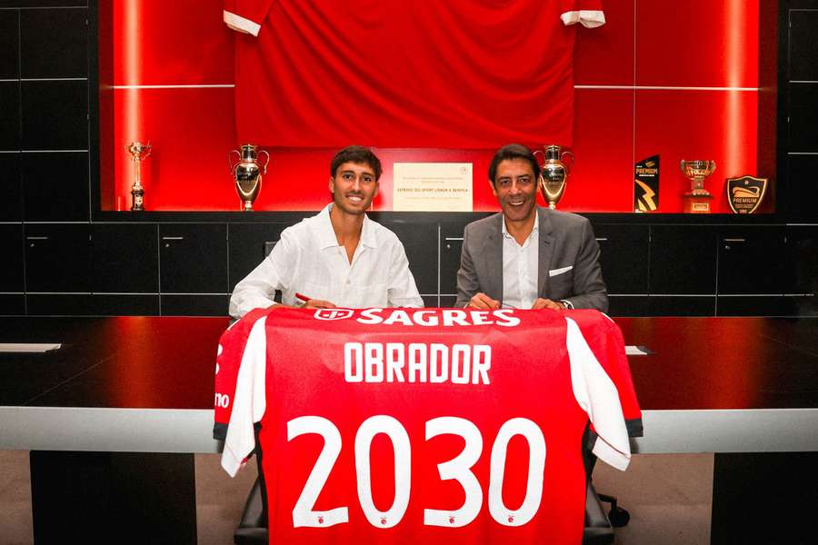 Rafael Obrador é o sucessor de Carreras no Benfica