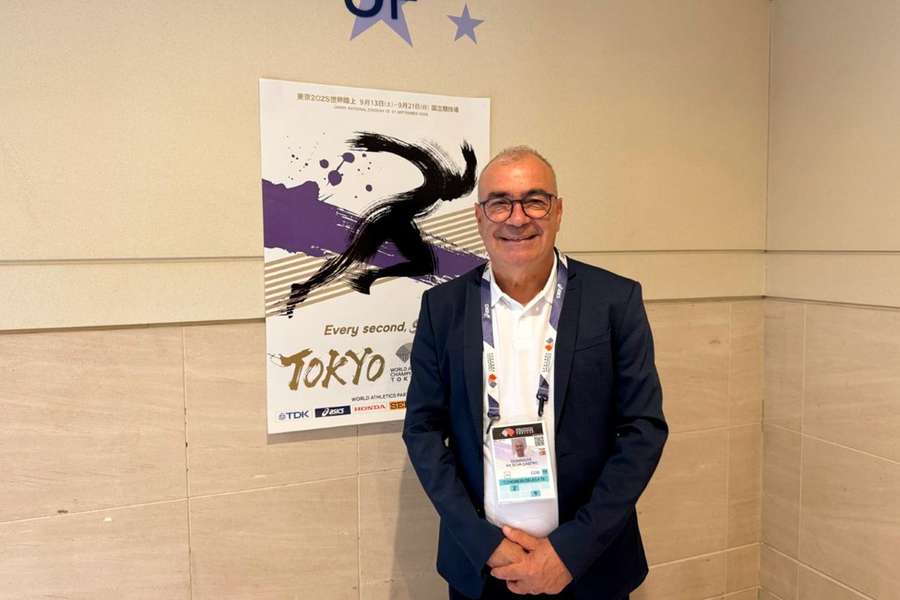 Domingos Castro, presidente da Federação Portuguesa de Atletismo Domingos Castro, presidente da Federação Portuguesa de Atletismo