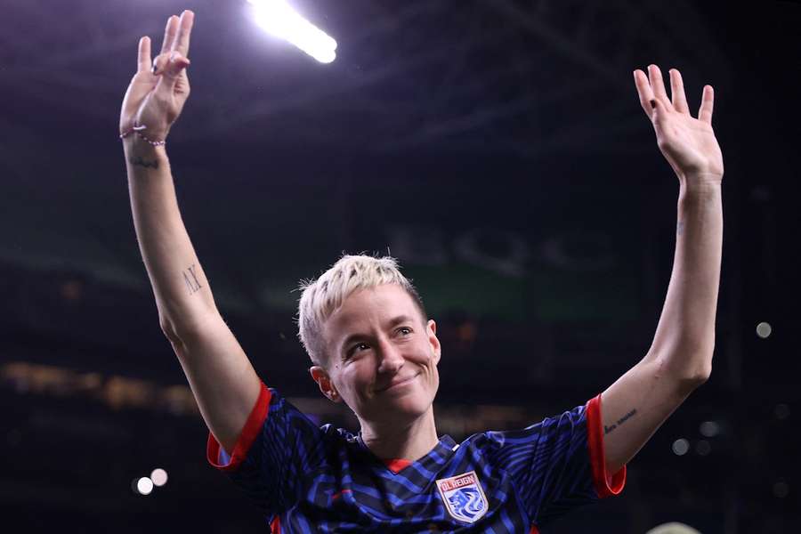 Auf Abschiedstournee: Megan Rapinoe.