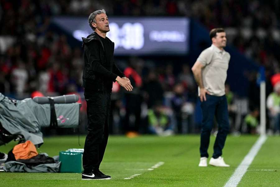 Luis Enrique ce dimanche.