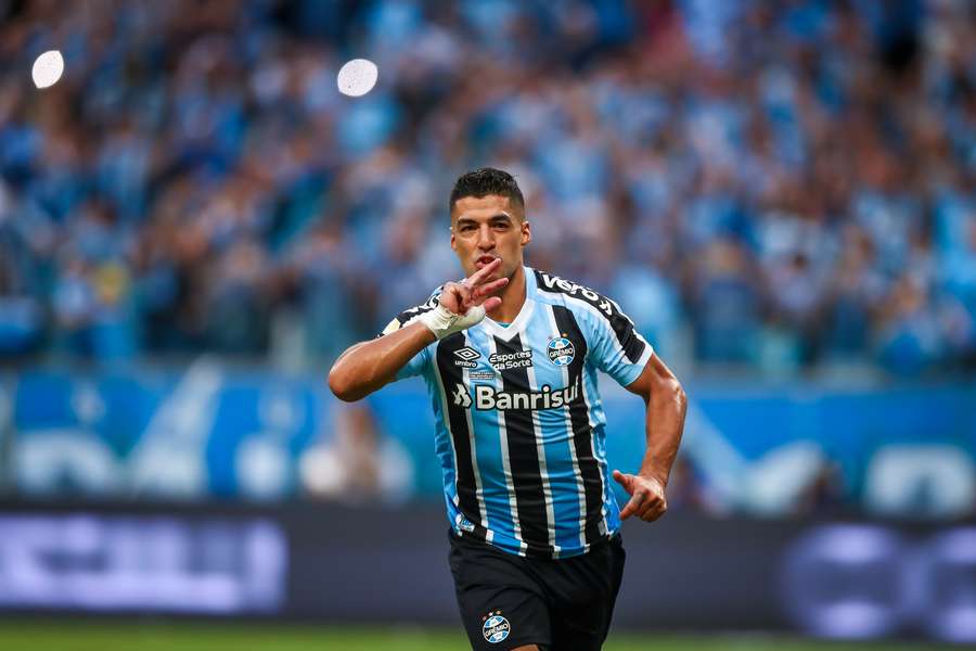 Suárez fez o gol do título gaúcho do Grêmio