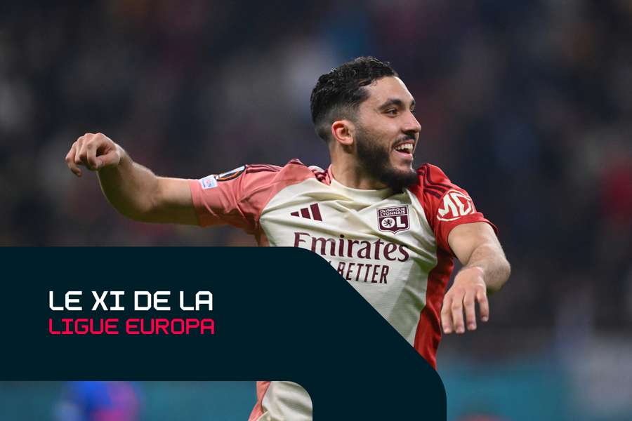 Rayan Cherki a été étincelant lors des 1/8 de finale de Ligue Europa.