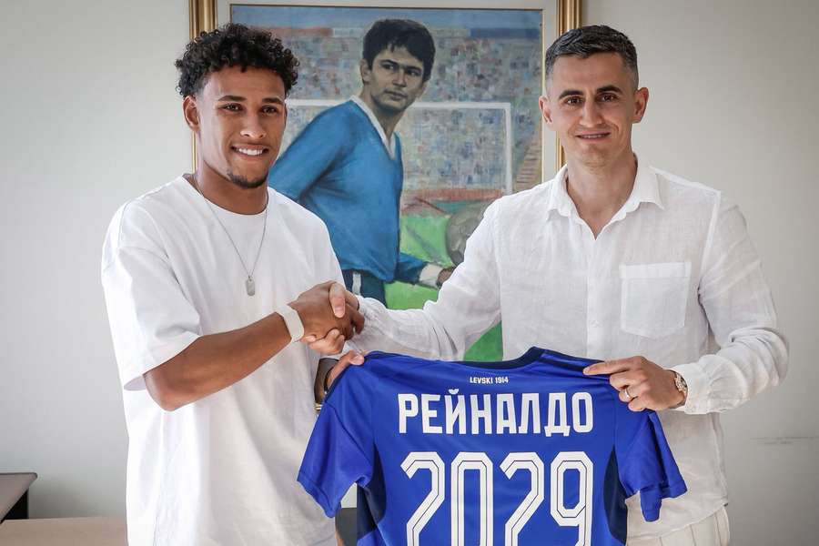 Reinaldo assinou até 2029 com o Levski