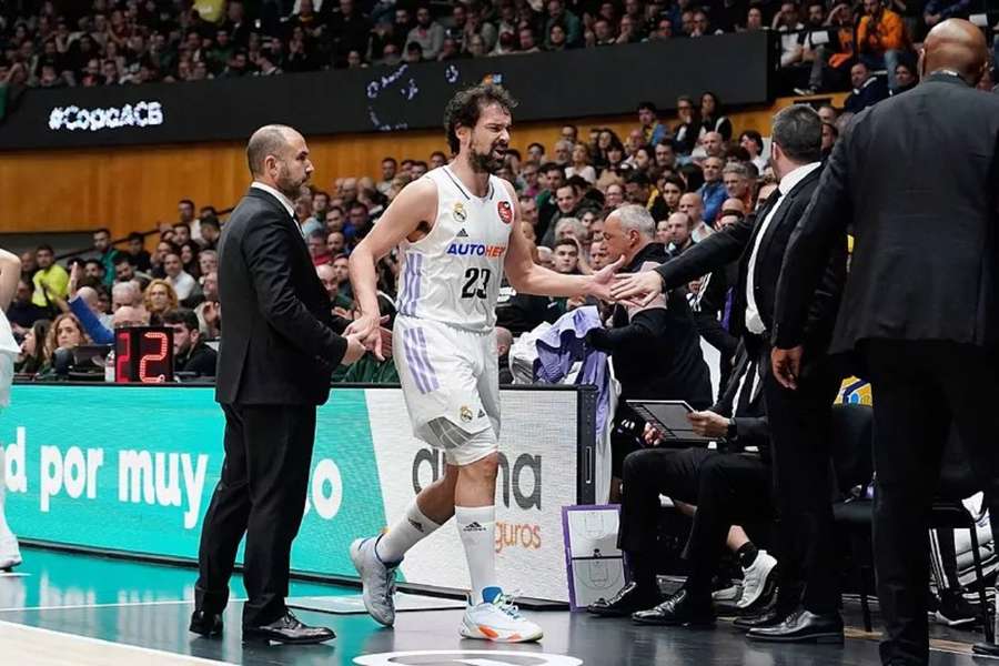 El Madrid pierde a Sergio Llull para lo que resta de Copa del Rey por su lesión de rodilla