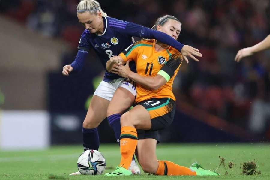 Ireland were 1-0 victors against Scotland