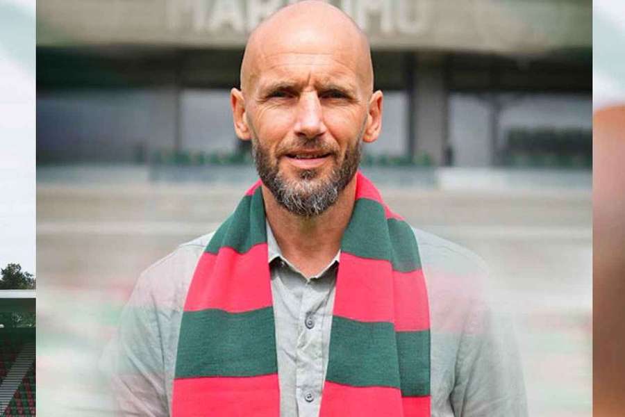Mitchell van der Gaag oficializado no Marítimo Mitchell van der Gaag oficializado no Marítimo