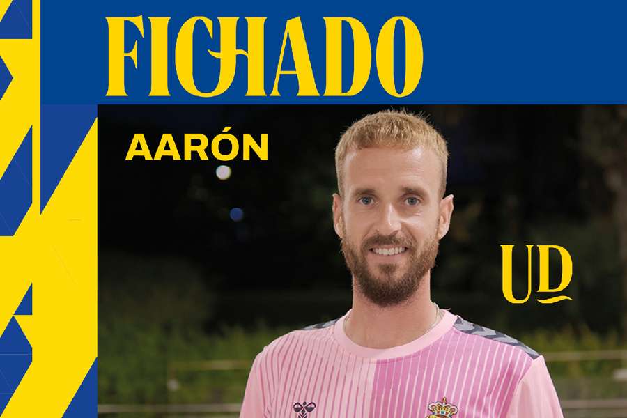 Aarón Escandell, nuevo portero de la UD Las Palmas