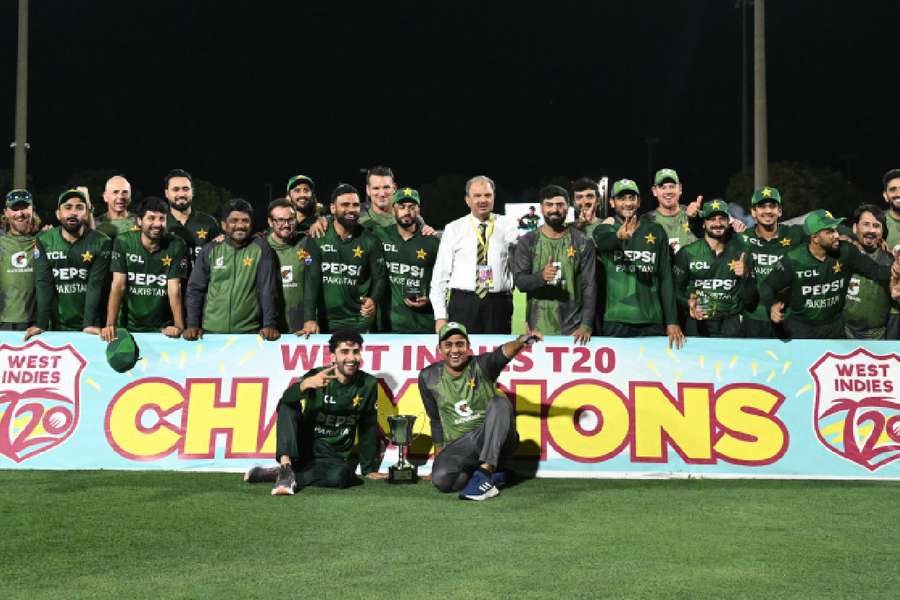 Pakistan celebrate series win