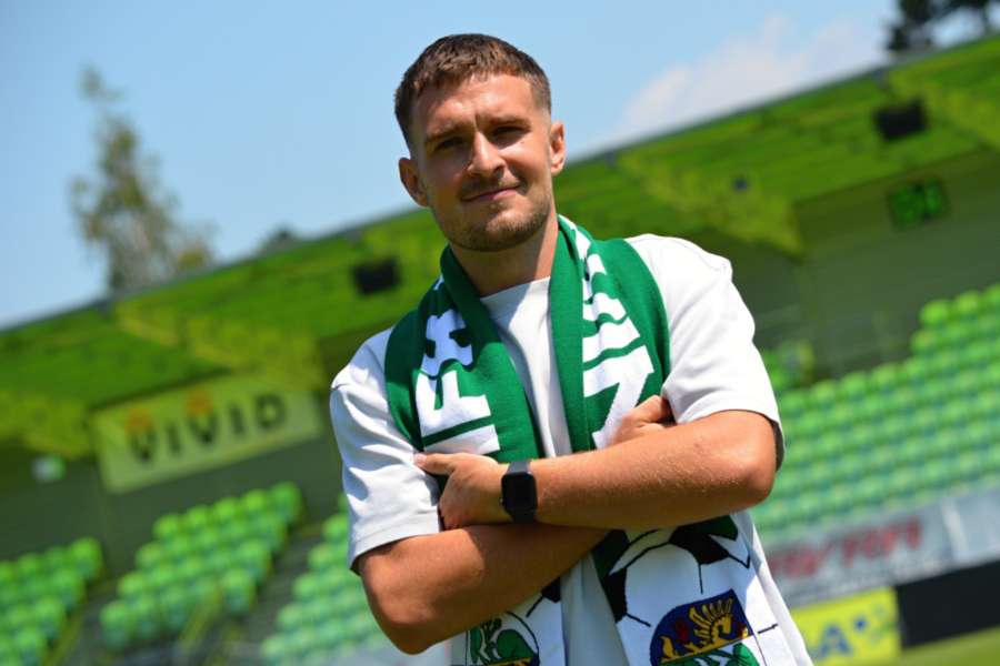 Výhru Karviné vystřelil Adam Kronus (na archivním snímku).