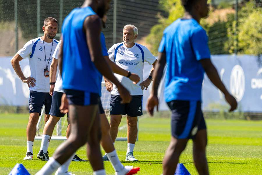 Bruno Genesio à la Commanderie Bruno Genesio à la Commanderie