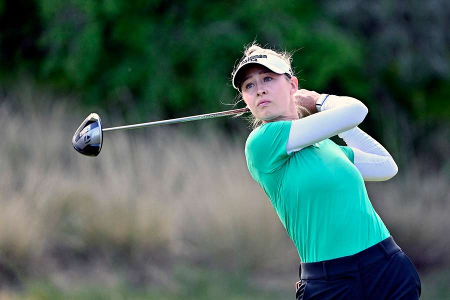 Korda in action at LPGA Match Play