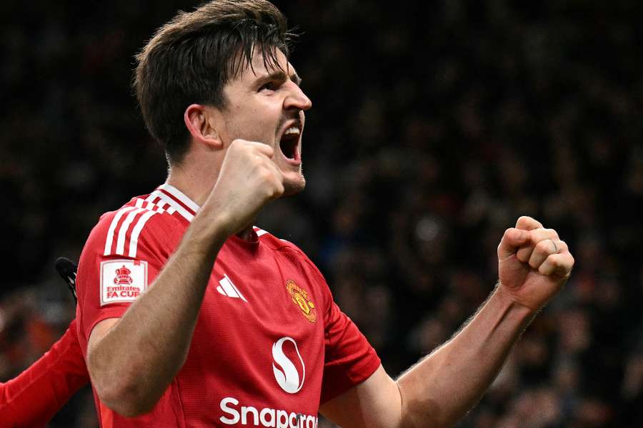 Maguire foi o herói improvável da classificação do Manchester United