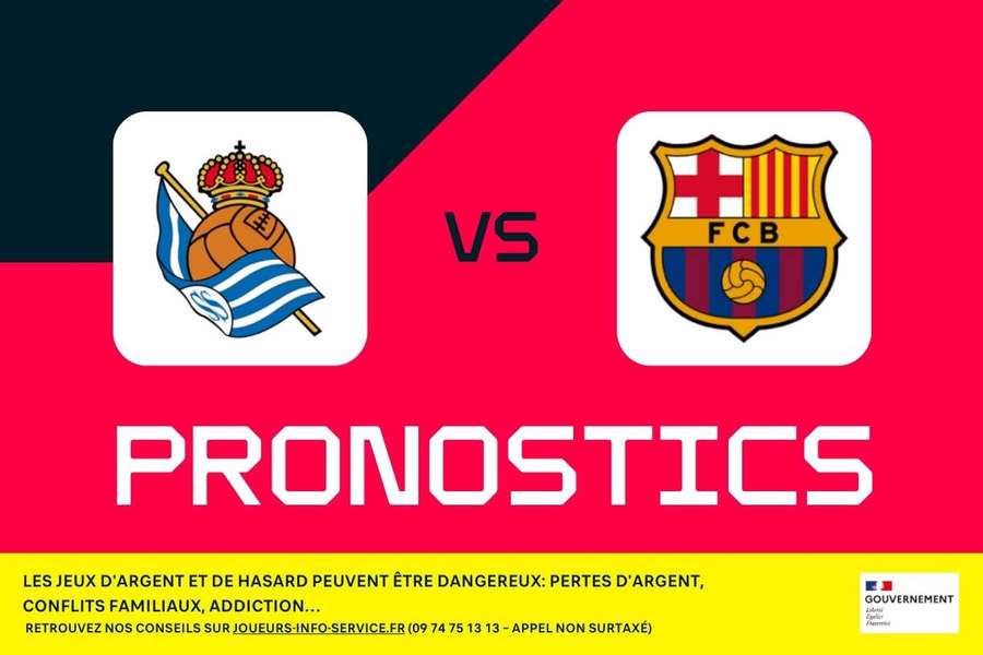 Real Sociedad – FC Barcelone : pronostics, meilleurs paris et cotes (Liga)