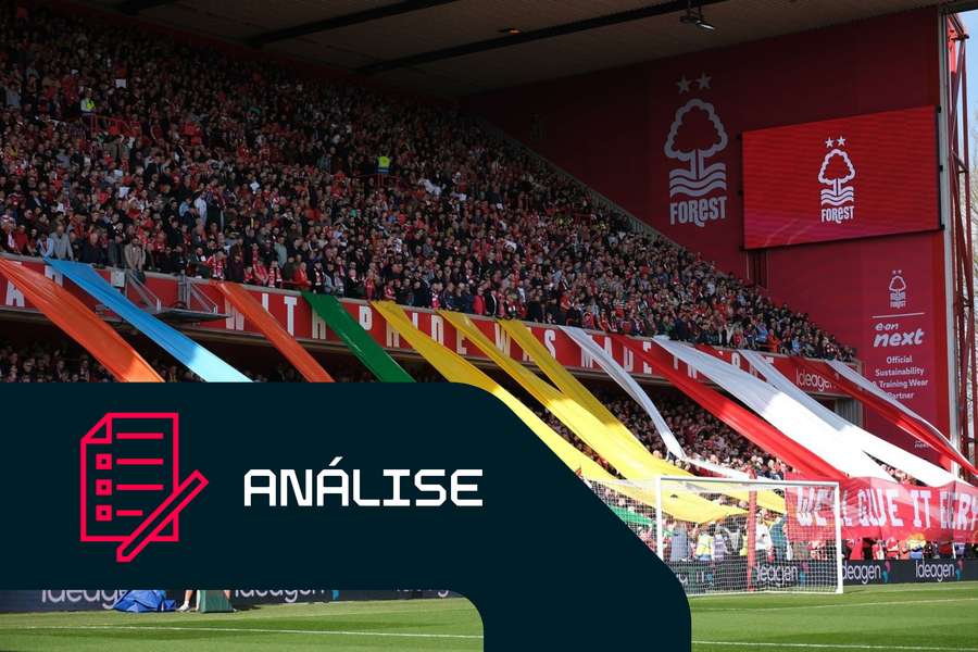 Nottingham em grande destaque na Premier League
