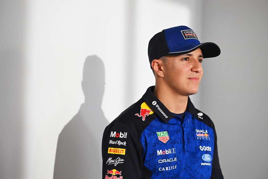 Hadjar, piloto de Red Bull