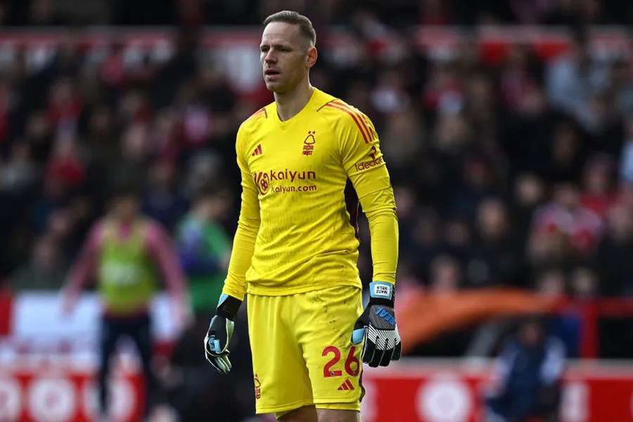 Matz Sels, guarda-redes do Nottingham Forest