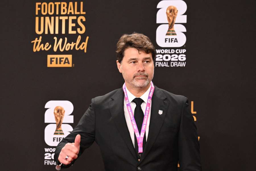 Mauricio Pochettino attending World Cup event