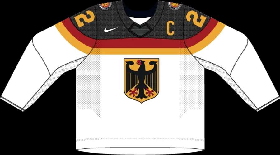 Bílý dres Německa.