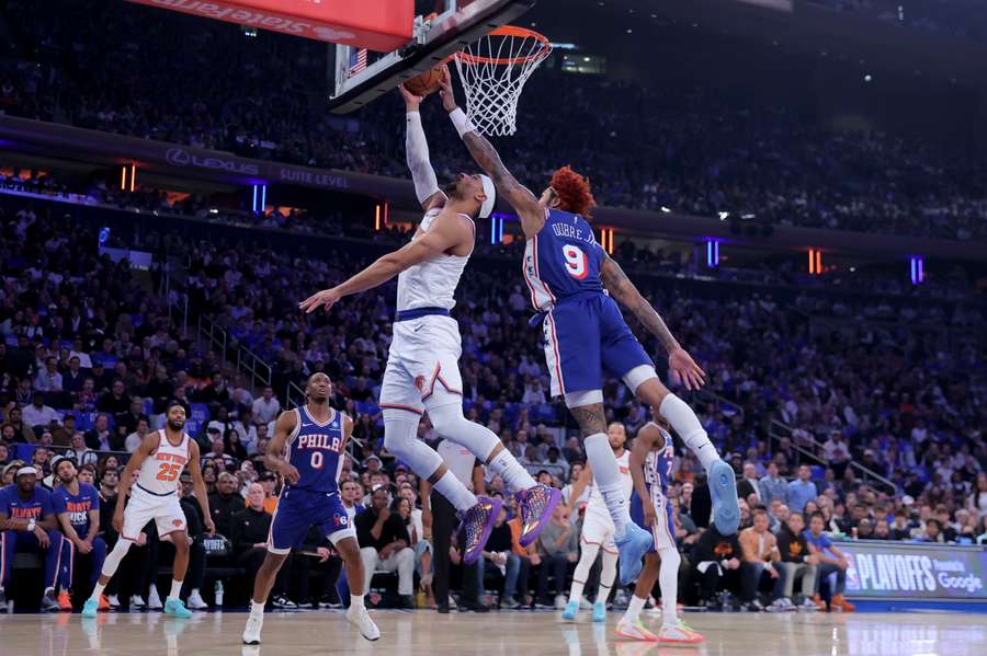Les Knicks et 76ers cette nuit.