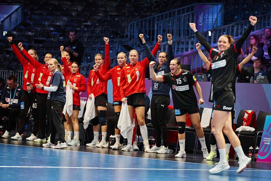 The Danes were comfortable winners against the Czechs
