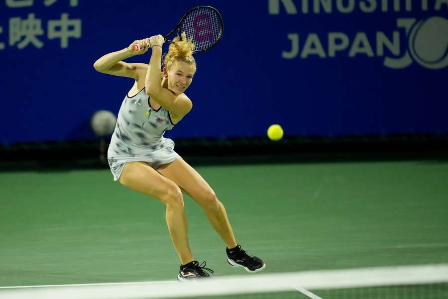 Kateřina Siniaková hraje v singlu nejlepší turnaj sezony.