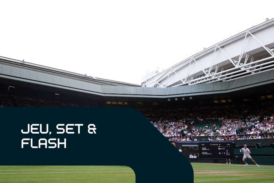 Wimbledon dimanche. Wimbledon dimanche.