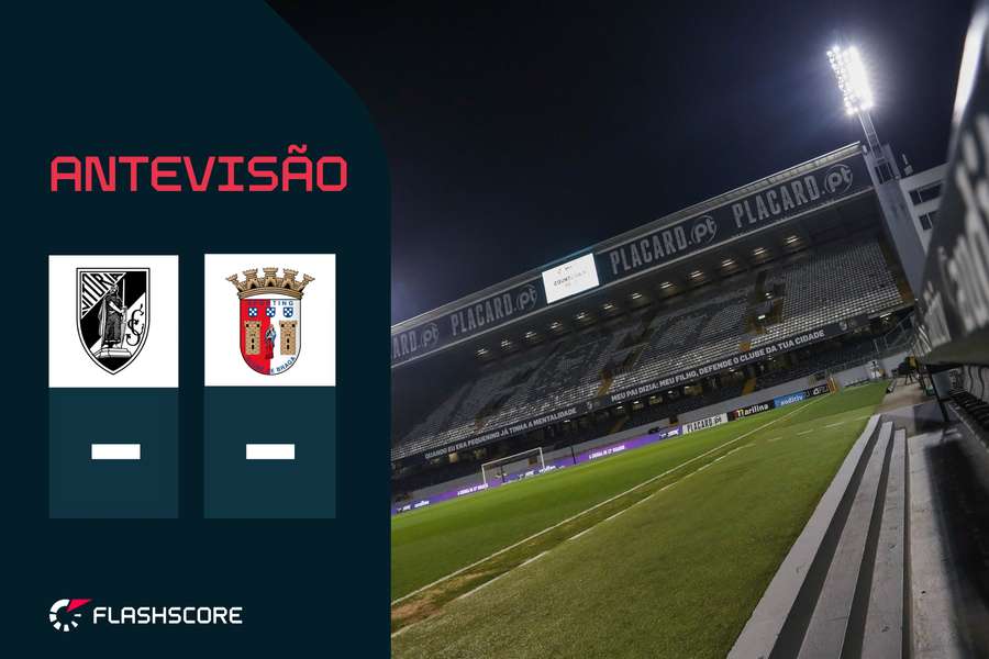 O Estádio D. Afonso Henriques será palco do duelo entre Vitória de Guimarães e SC Braga desta noite
