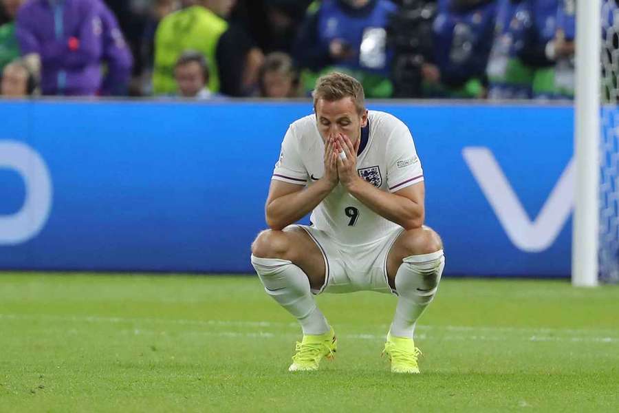 Harry Kane, devastat la finalul meciului cu Spania