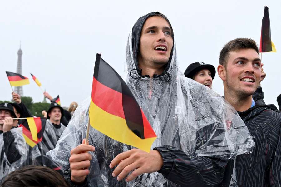 Zverev bei der Eröffnungsfeier