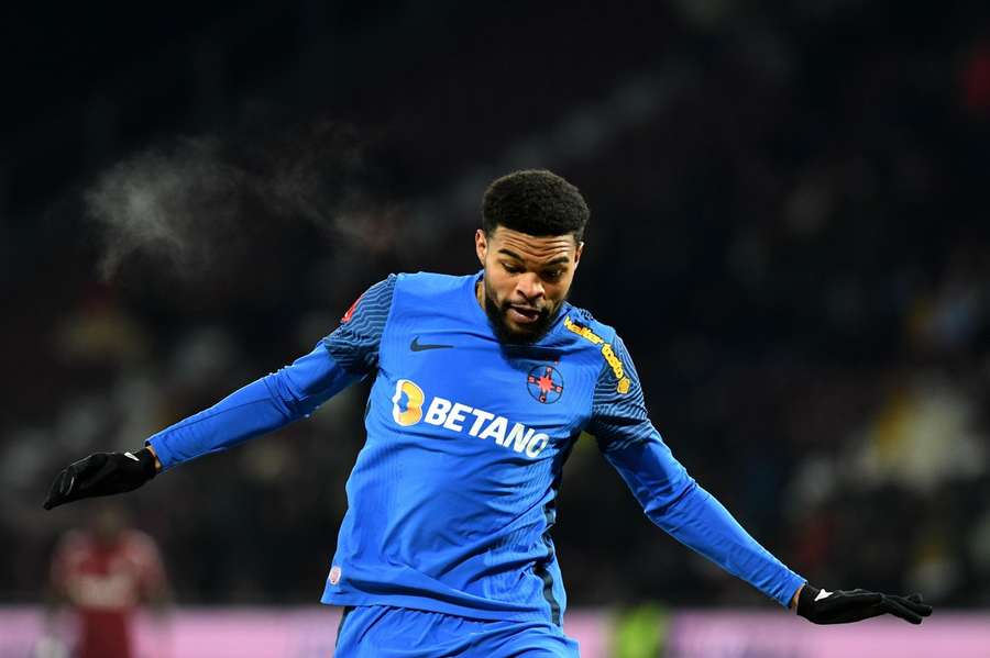 Malcom Edjouma este cel mai în formă jucător al FCSB, reușind 4 goluri în ultimele 3 partide.