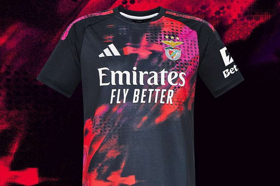Terceiro equipamento do Benfica para 2026/27