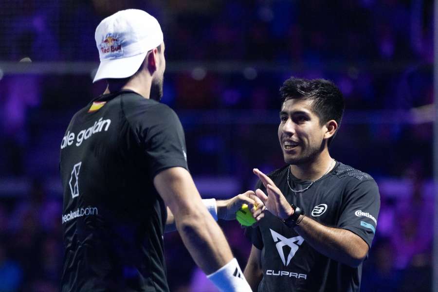 Fede Chingotto y Ale Galán, en Turín