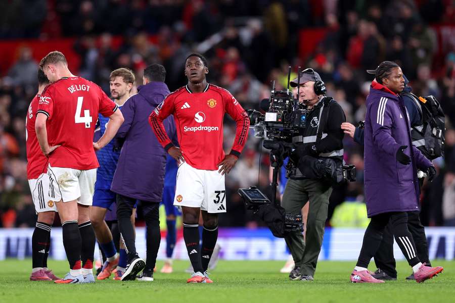 Mainoo has struggled for meaningful playing time this season Mainoo has struggled for meaningful playing time this season