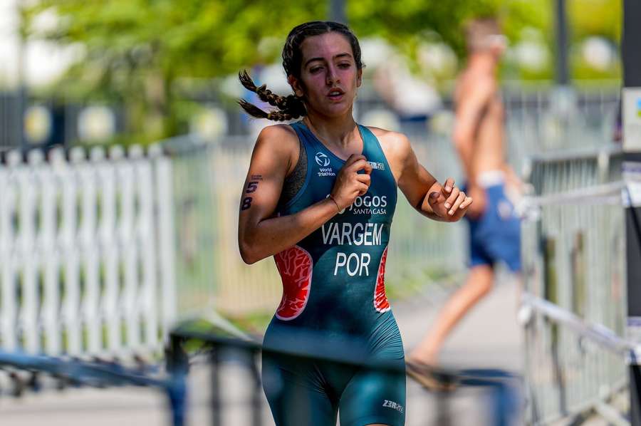 Atleta portuguesa Mariana Vargem 