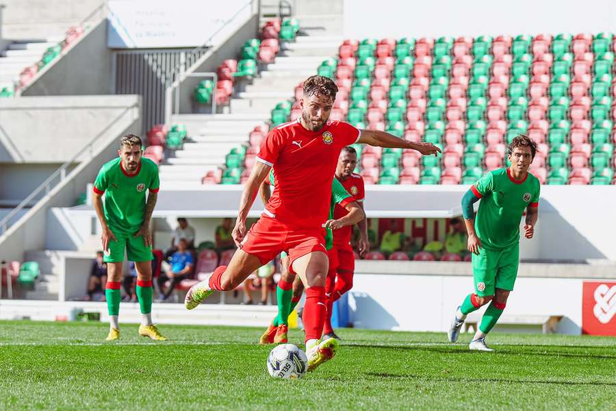 Cláudio Winck marcou o único golo do jogo