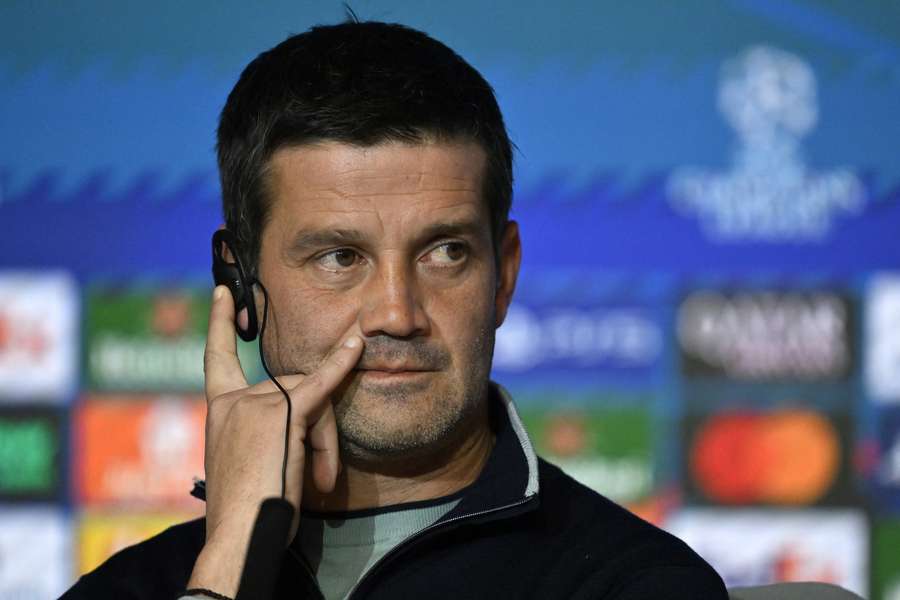 Cristian Chivu in sala stampa