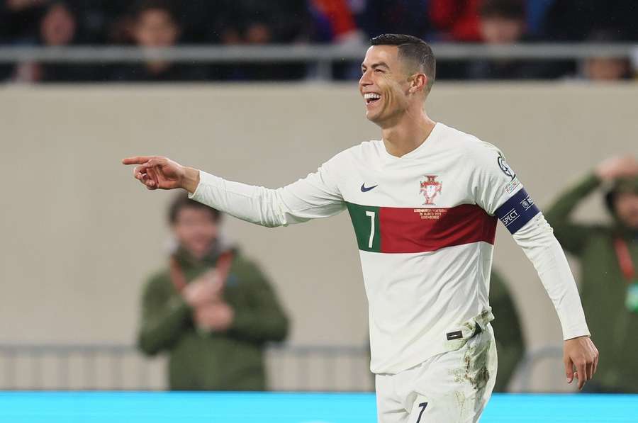 Ronaldo bejubelt seinen Treffer
