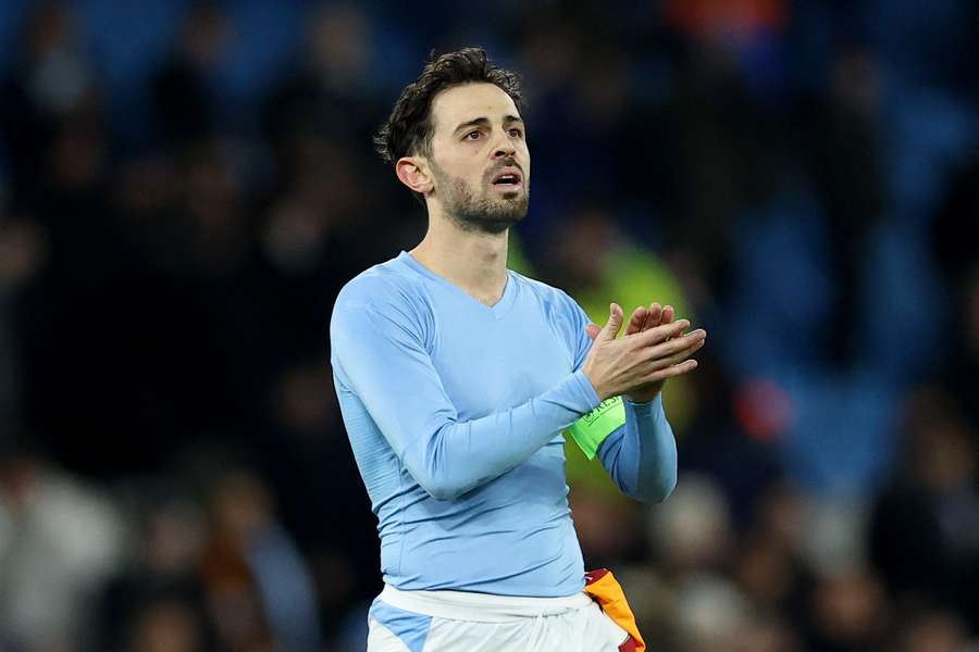 Bernardo Silva, capitão do Manchester City Bernardo Silva, capitão do Manchester City