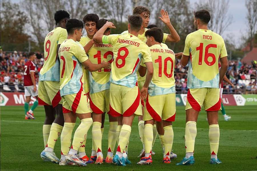 España sub 21 se clasifica para Eslovaquia 2025