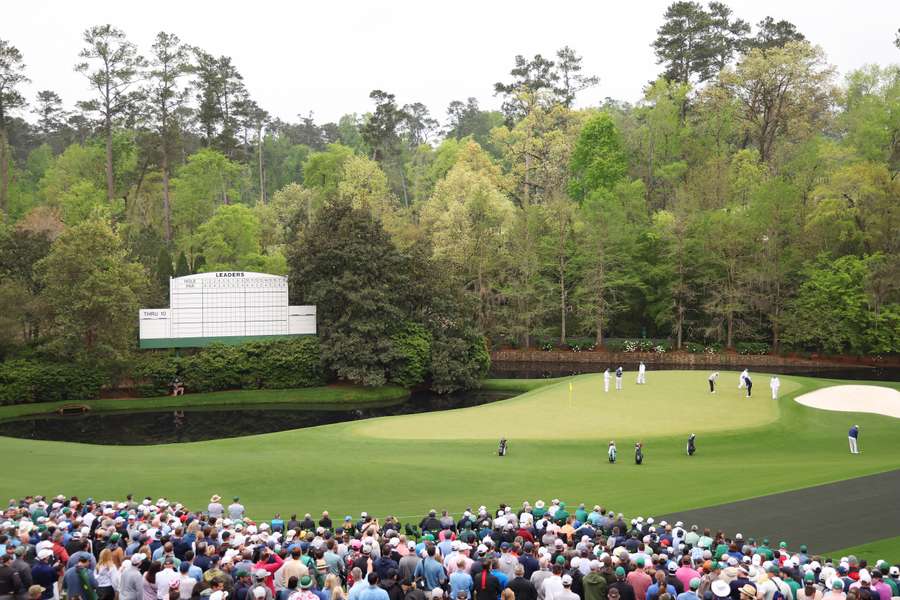The Masters begins on Thursday, April 6th