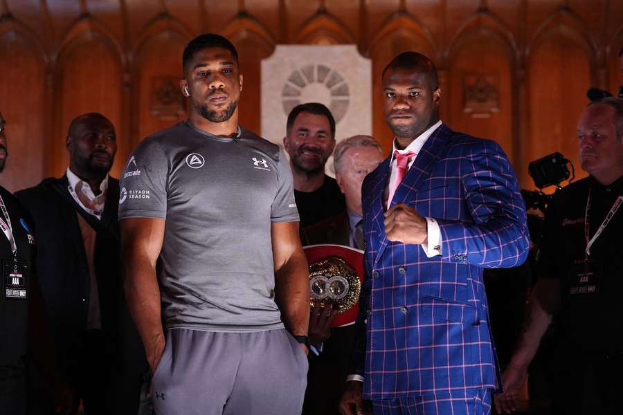 Daniel Dubois e Anthony Joshua