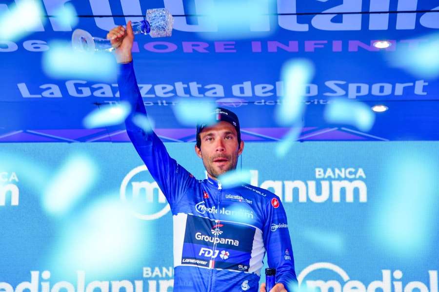 Hat mit seinem 5. Rang und dem Bergtrikot Ambitionen für die Tour de France angemeldet: Thibaut Pinot.