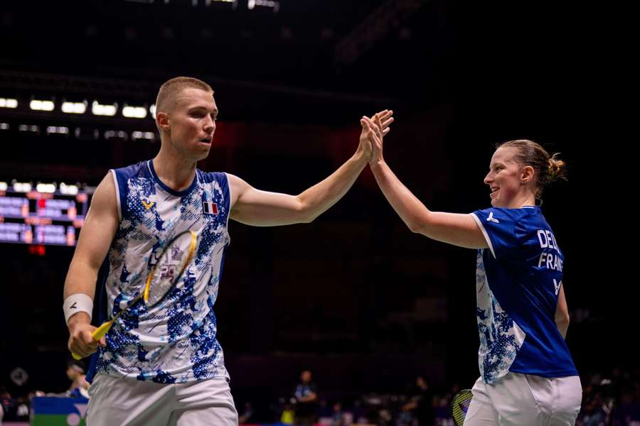 Thom Gicquel et Delphine Delrue en finale ! Thom Gicquel et Delphine Delrue en finale !
