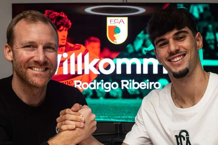 Rodrigo Ribeiro assinou com o Augsburgo até 2031