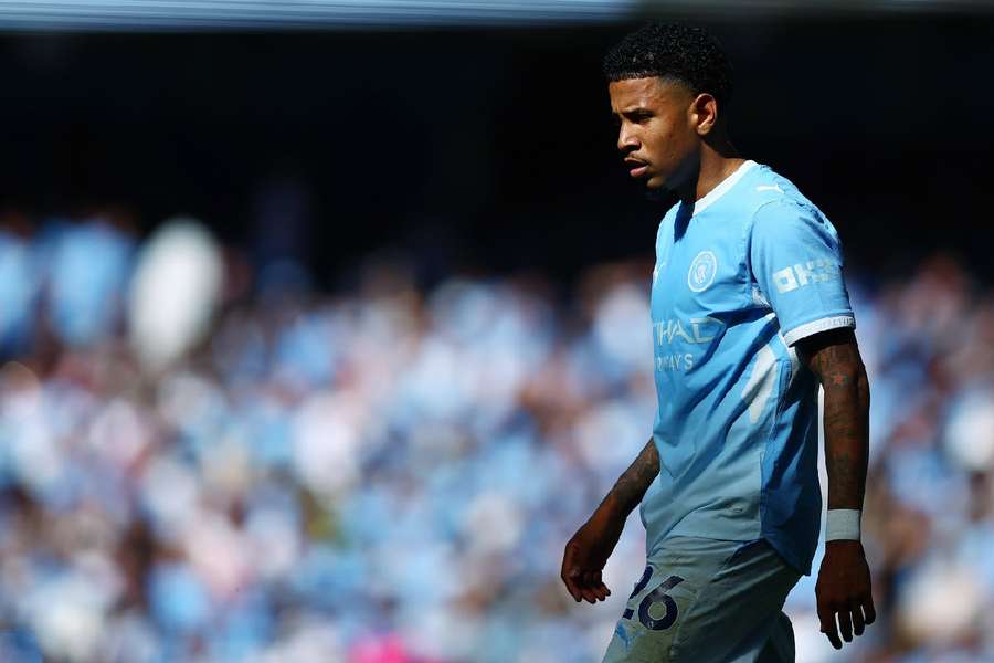 Savinho in action for Man City Savinho in action for Man City