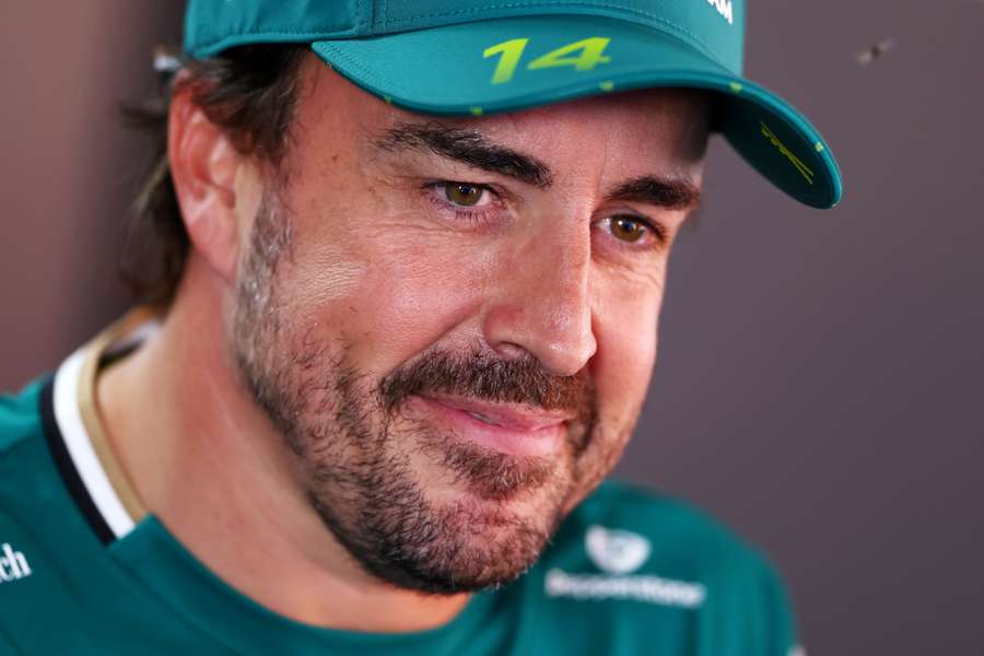 Fernando Alonso, feliz con su quinto puesto en Imola